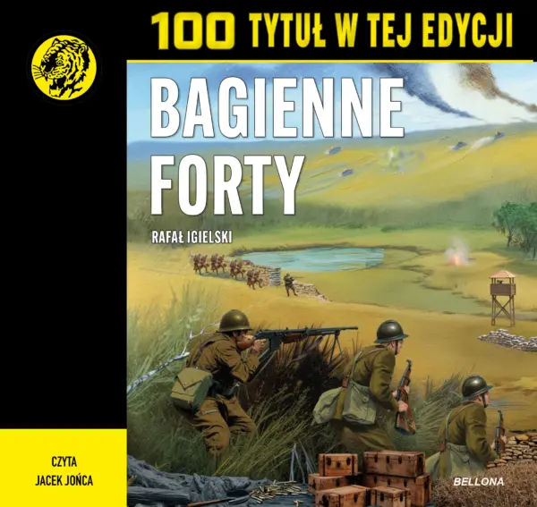 Bagienne forty — okładka audiobooka
