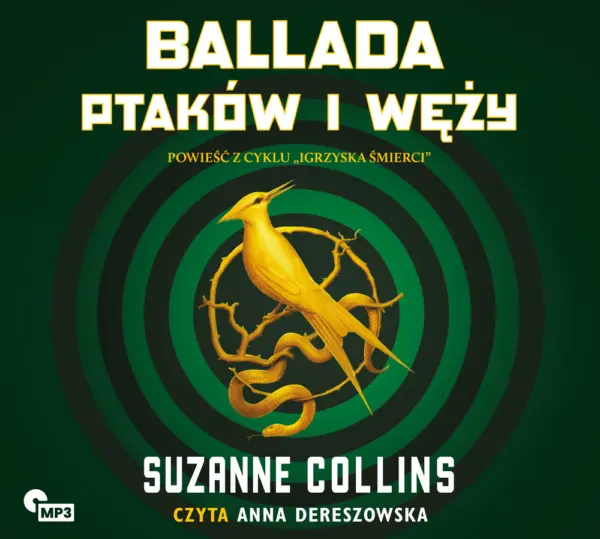 Ballada ptaków i węży — okładka audiobooka