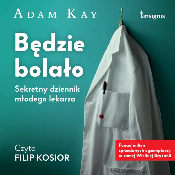 Będzie bolało. Sekretny dziennik lekarza stażysty — okładka audiobooka