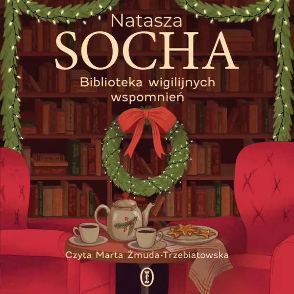 Biblioteka wigilijnych wspomnień — okładka audiobooka