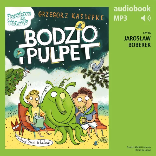 Bodzio i Pulpet — okładka audiobooka