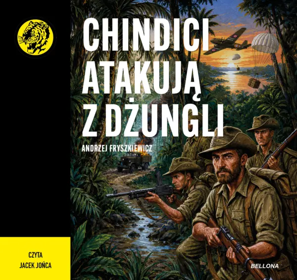 Chindici atakują z dżungli. nr 128 — okładka audiobooka