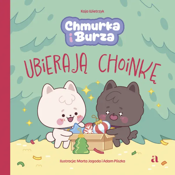 Chmurka i Burza ubierają choinkę — okładka e-booka