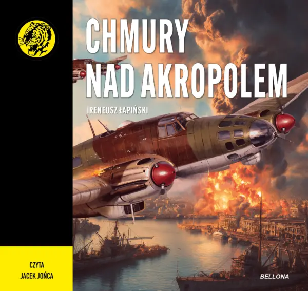 Chmury nad Akropolem — okładka audiobooka