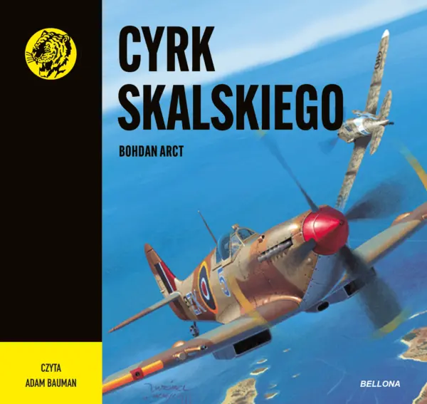 Cyrk Skalskiego. Żółty tygrys — okładka audiobooka