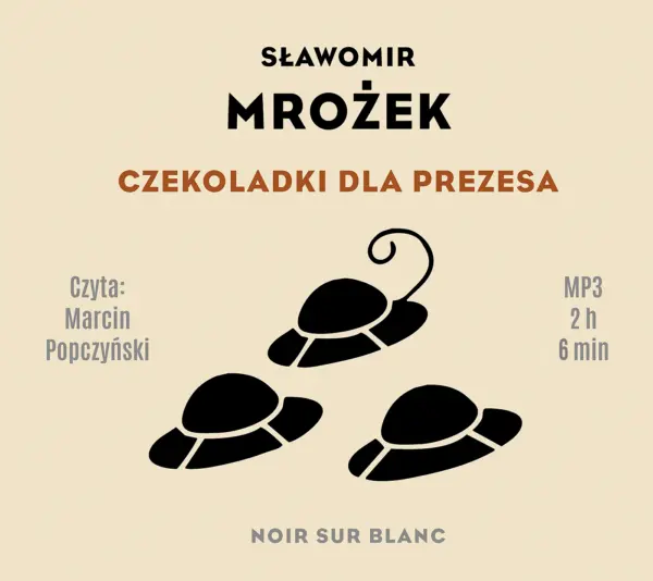 Czekoladki dla Prezesa — okładka audiobooka