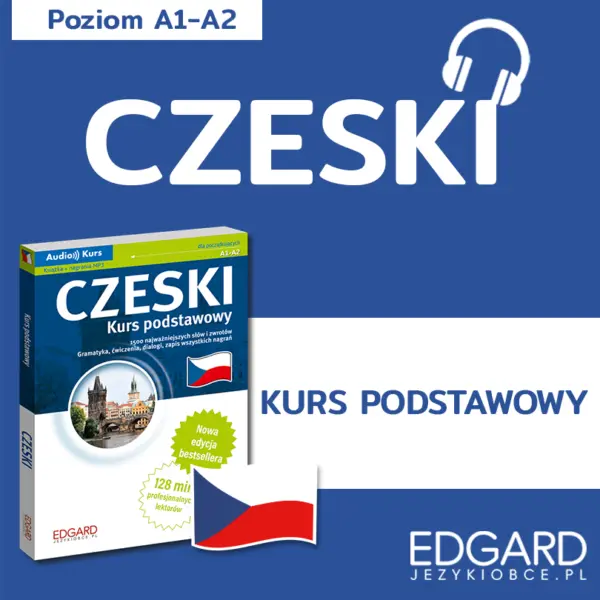 Czeski. Kurs podstawowy — okładka audiobooka