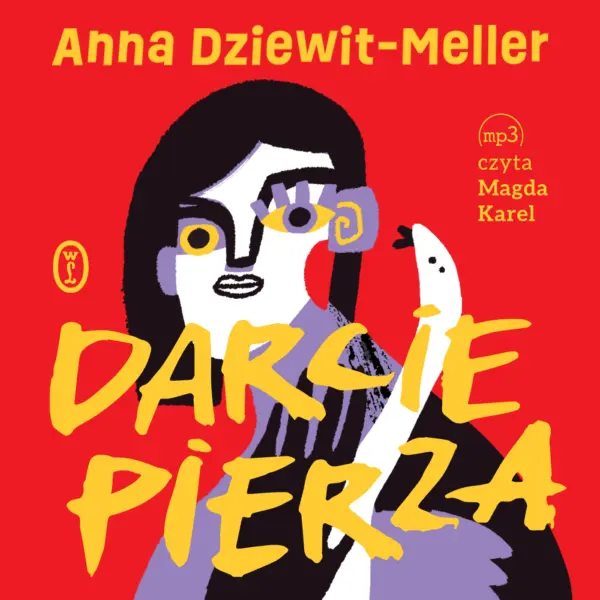 Darcie pierza — okładka audiobooka