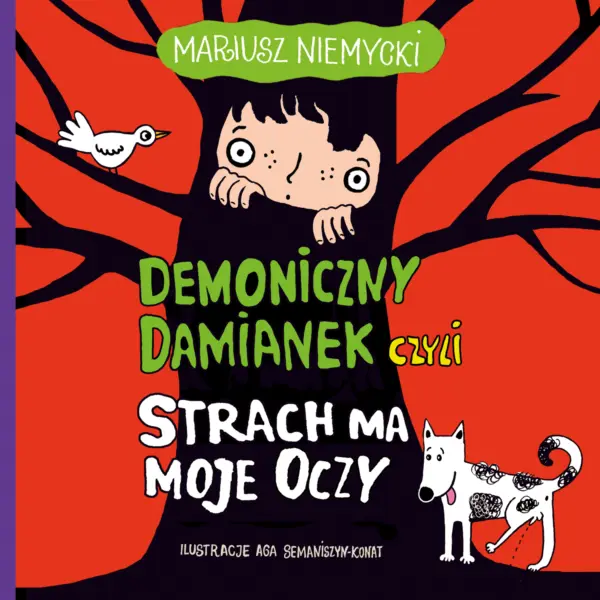 Demoniczny Damianek, czyli strach ma moje oczy — okładka audiobooka