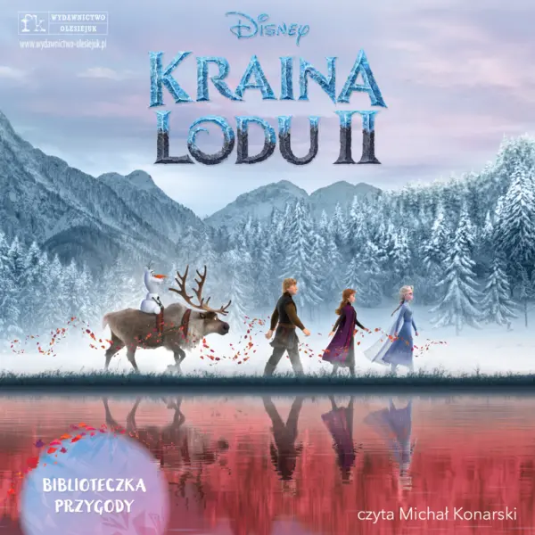 Disney. Kraina Lodu II — okładka audiobooka