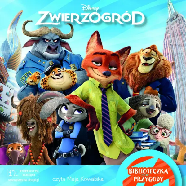 Disney. Zwierzogród — okładka audiobooka