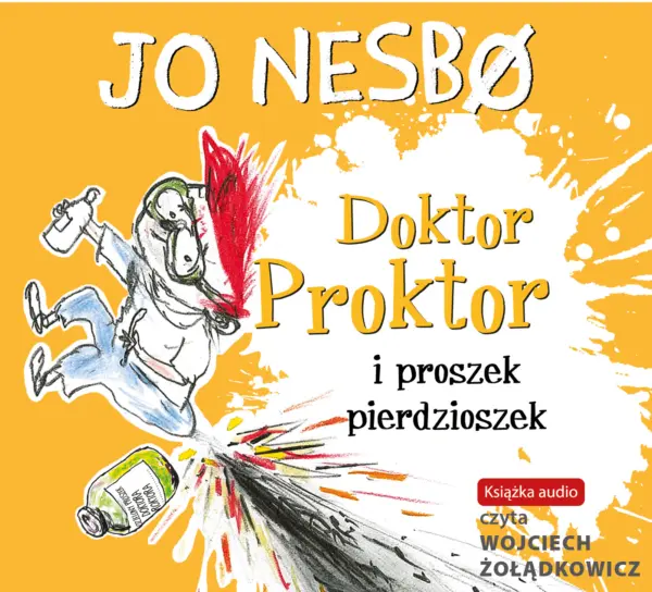 Doktor Proktor (#1). Doktor Proktor i proszek pierdzioszek — okładka audiobooka