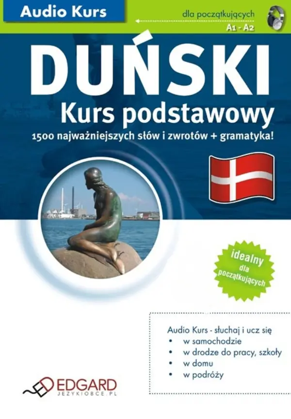 Duński Kurs Podstawowy — okładka audiobooka