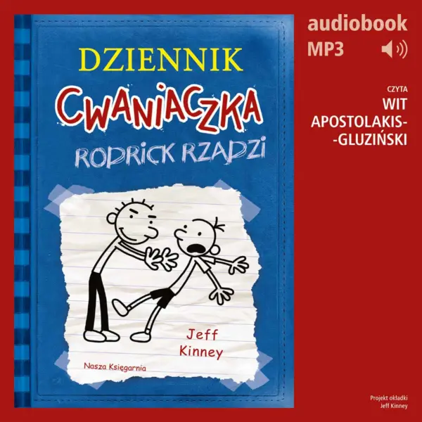 Dziennik cwaniaczka 2. Rodrick rządzi — okładka audiobooka