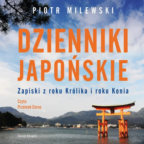 Dzienniki japońskie — okładka audiobooka
