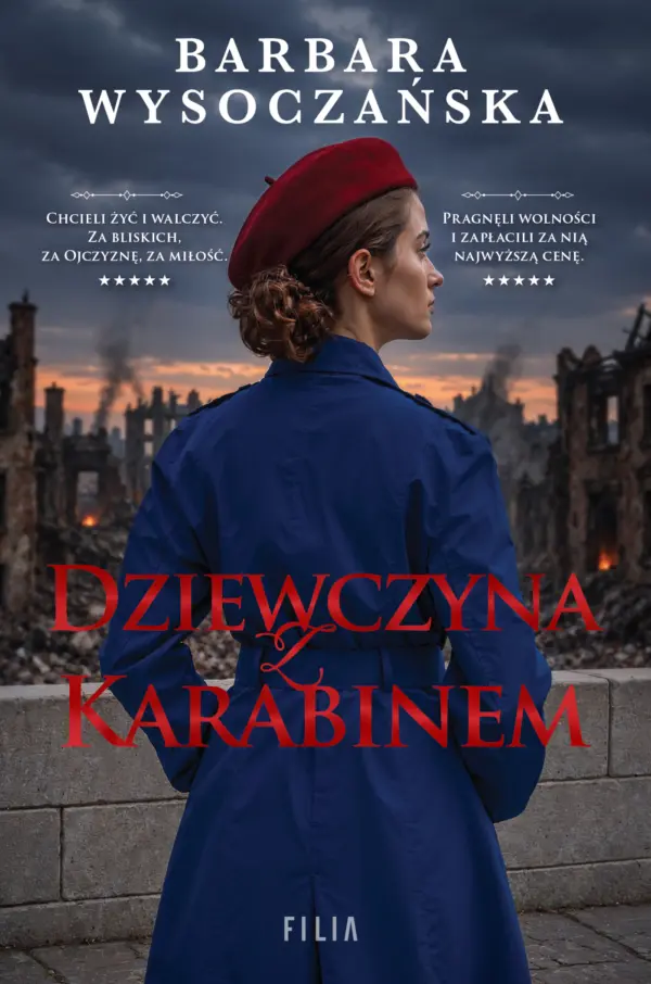Dziewczyna z karabinem — okładka e-booka