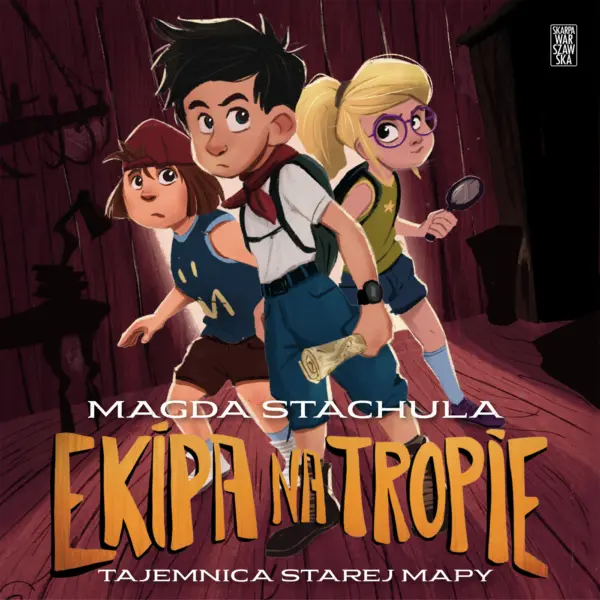 Ekipa na tropie. Tajemnica starej mapy — okładka audiobooka
