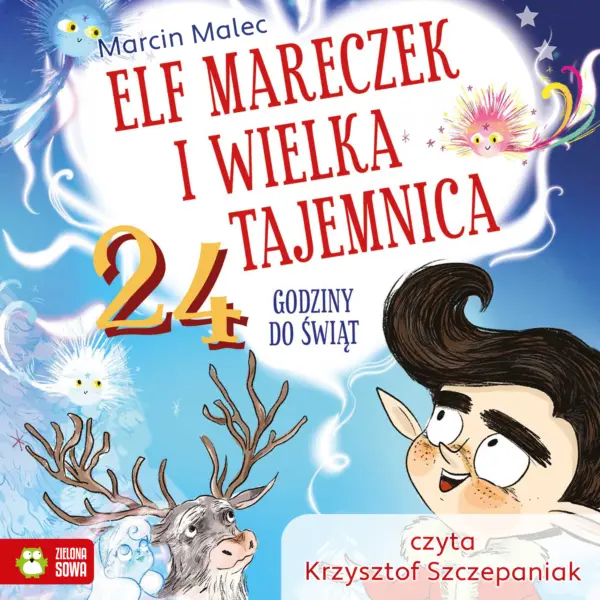 Elf Mareczek. Elf Mareczek i wielka tajemnica. 24 godziny do Świąt — okładka audiobooka