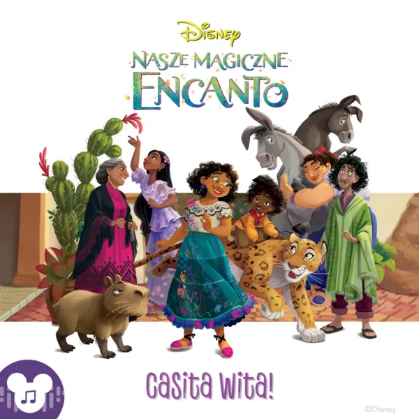 Encanto. Casita wita! — okładka audiobooka
