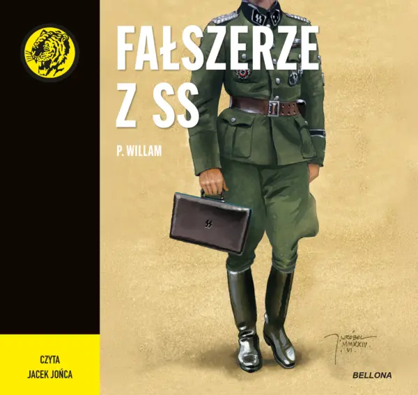 Fałszerze z SS. Żółty tygrys — okładka audiobooka