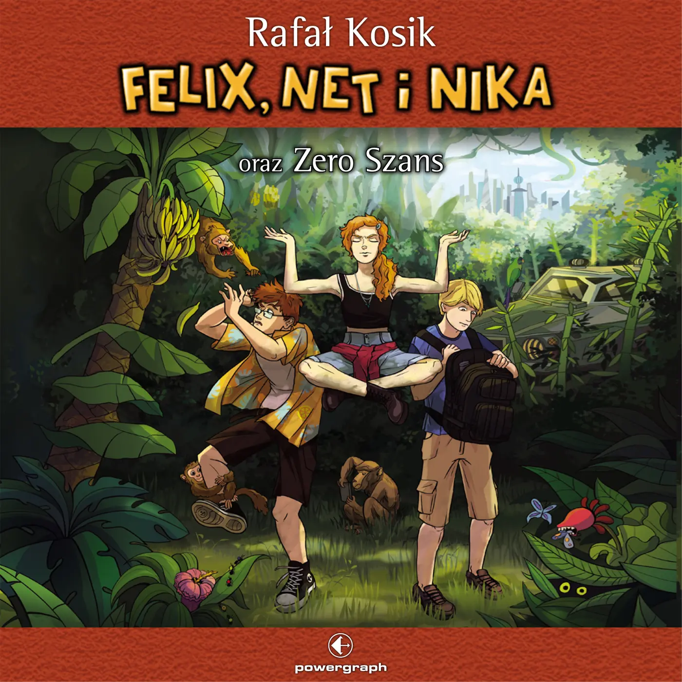 Felix, Net i Nika (#16). Felix, Net i Nika oraz Zero Szans — okładka audiobooka