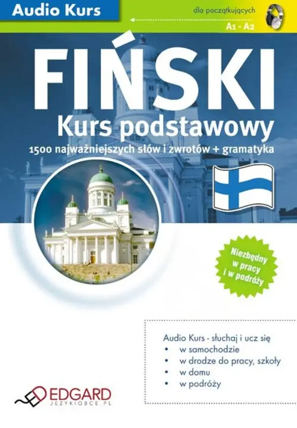 Fiński Kurs Podstawowy — okładka audiobooka