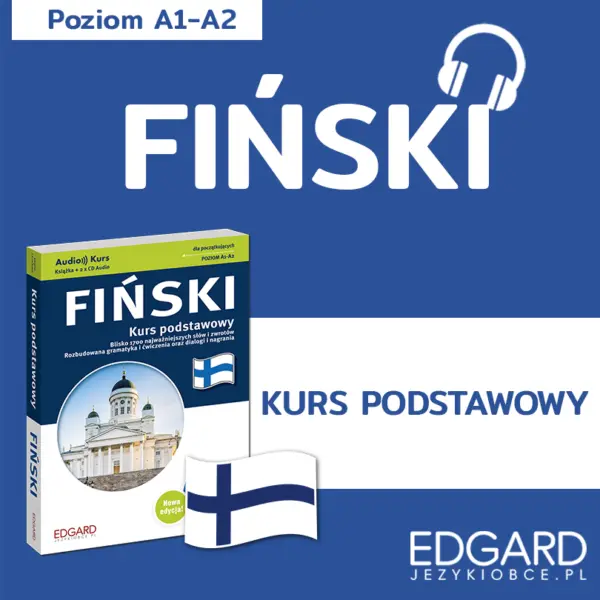 Fiński. Kurs podstawowy — okładka audiobooka