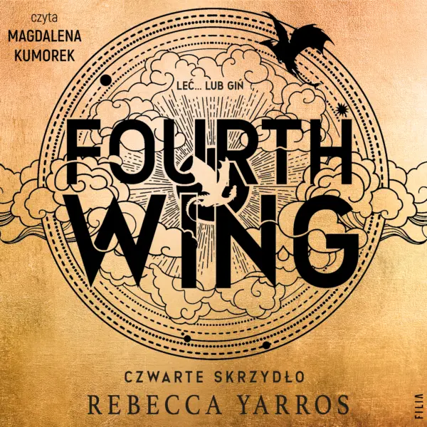 Fourth Wing. Czwarte Skrzydło — okładka audiobooka