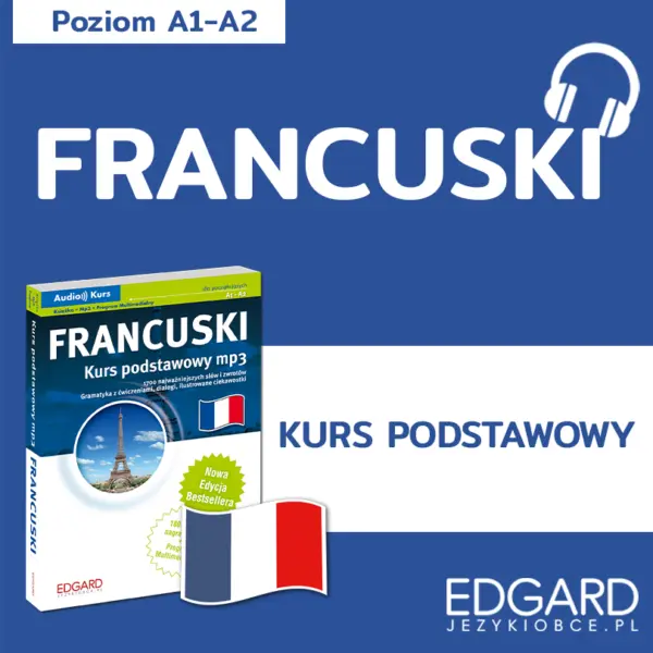Francuski. Kurs podstawowy — okładka audiobooka