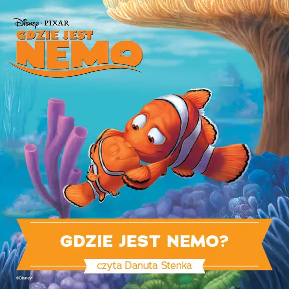 Gdzie jest Nemo? — okładka audiobooka
