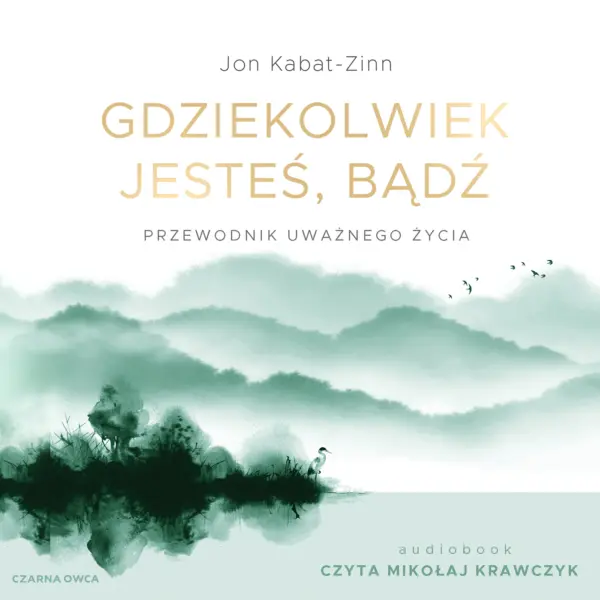 Gdziekolwiek jesteś, bądź. Przewodnik uważnego życia — okładka audiobooka