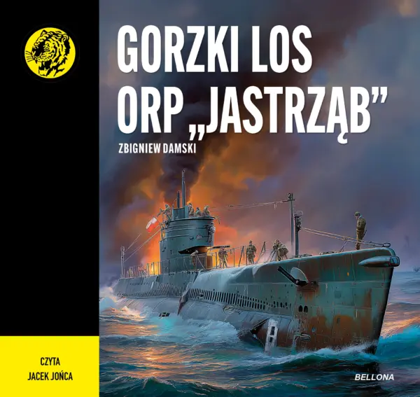 Gorzki los ORP „Jastrząb” — okładka audiobooka