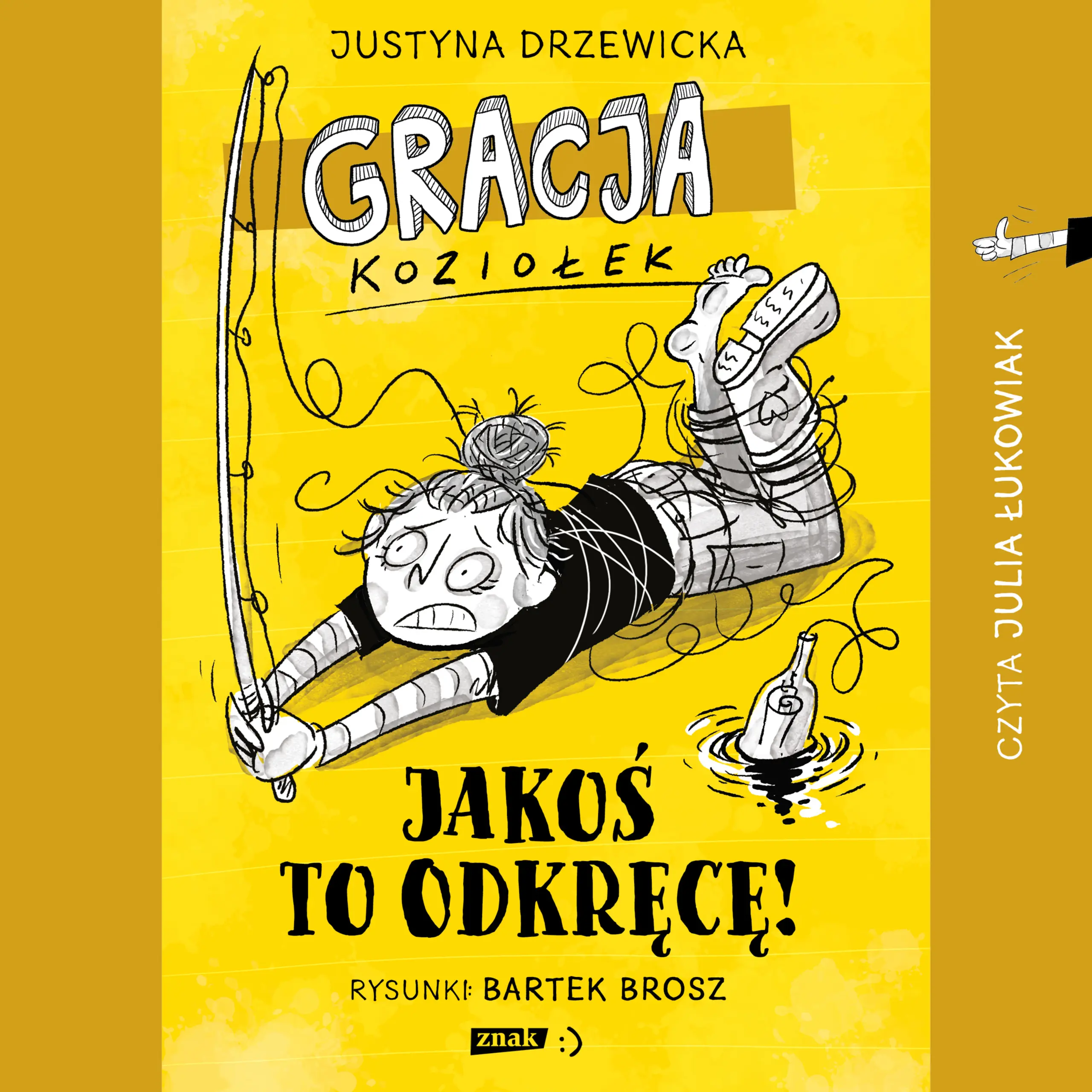 Gracja Koziołek. Jakoś to odkręcę! — okładka audiobooka