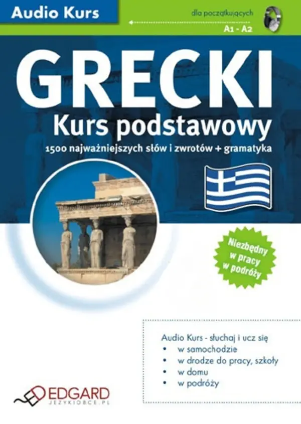 Grecki Kurs Podstawowy — okładka audiobooka