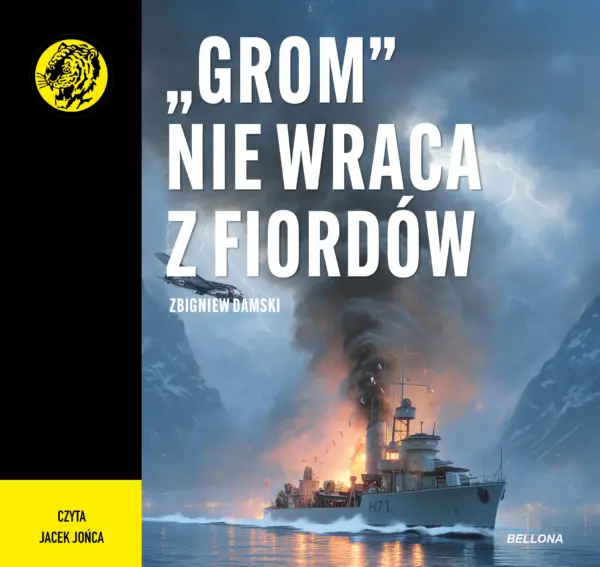 "Grom" nie wraca z fiordów — okładka audiobooka