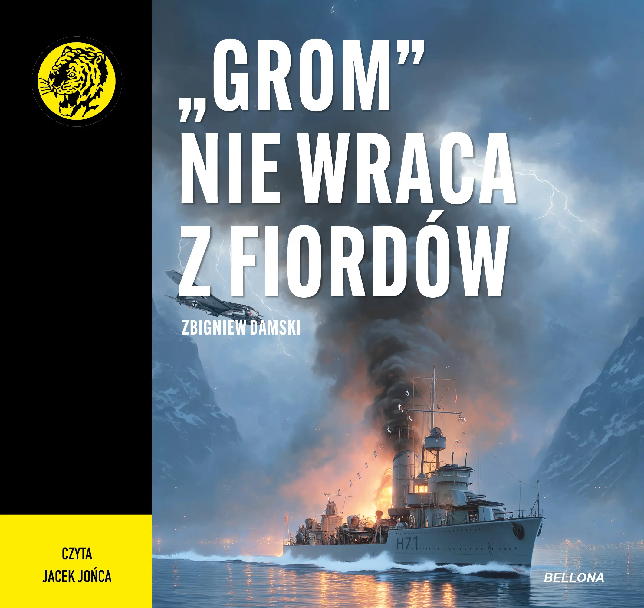 "Grom" nie wraca z fiordów — okładka audiobooka