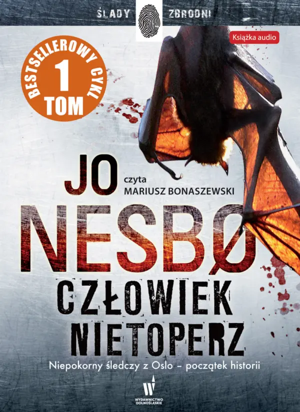 Harry Hole (Tom 1). Człowiek nietoperz — okładka audiobooka