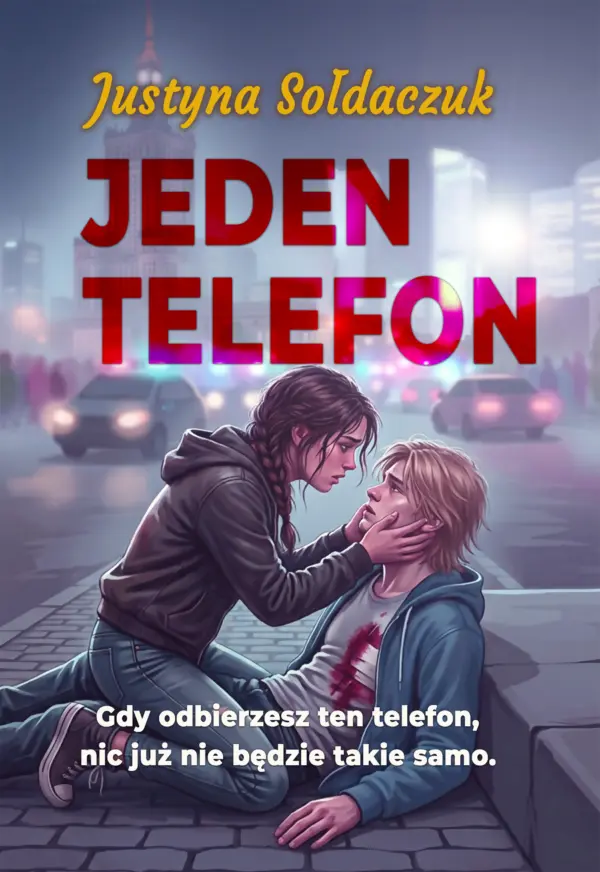 Jeden telefon — okładka e-booka