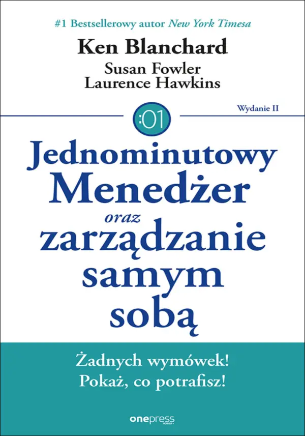 Jednominutowy Menedżer oraz zarządzanie samym sobą — okładka audiobooka