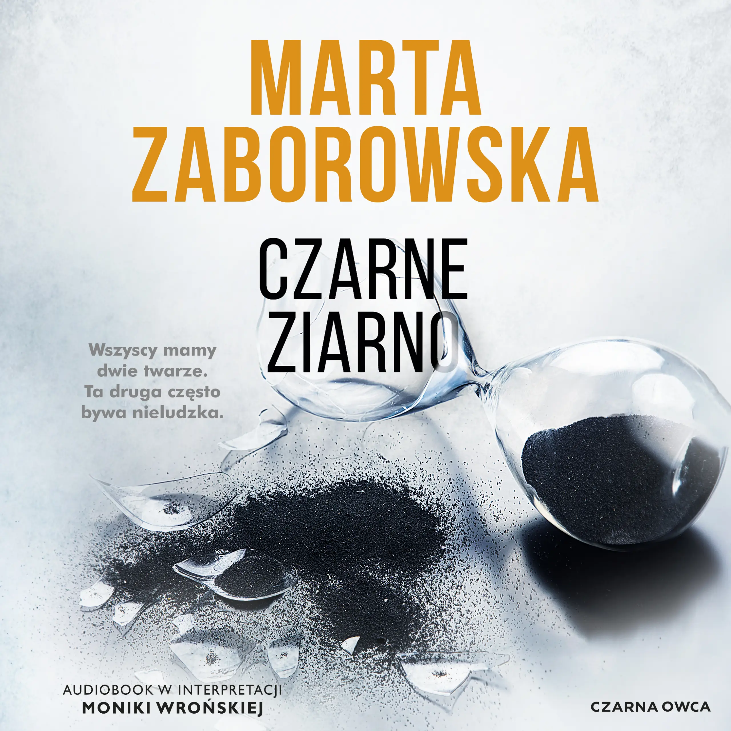 Julia Krawiec (tom 4). Czarne ziarno — okładka audiobooka