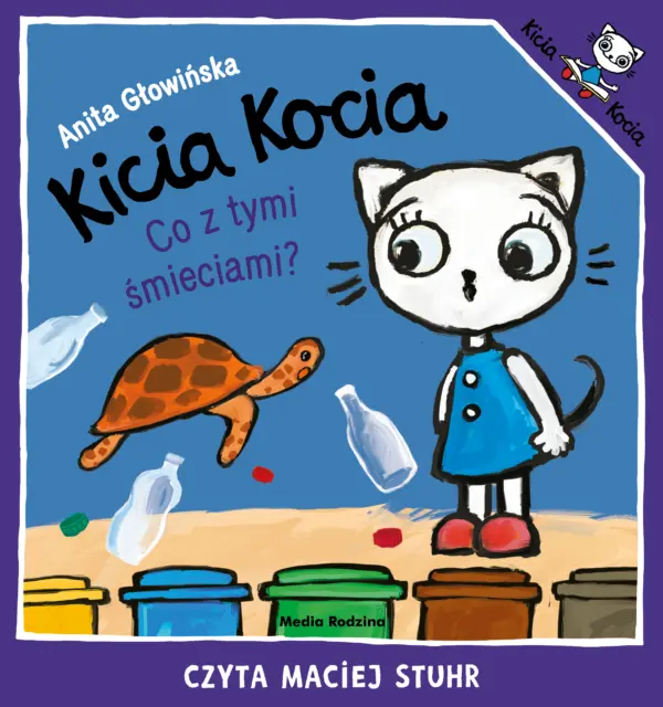 Kicia Kocia. Co z tymi śmieciami? — okładka audiobooka