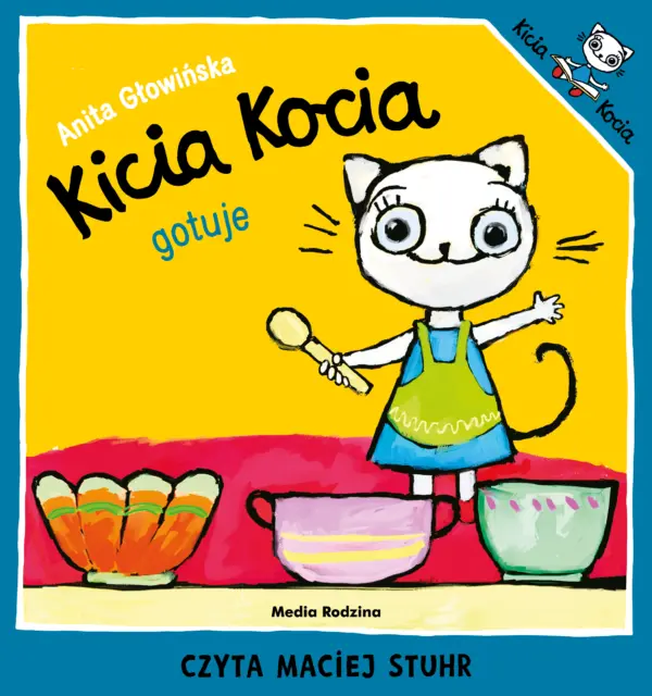 Kicia Kocia gotuje — okładka audiobooka