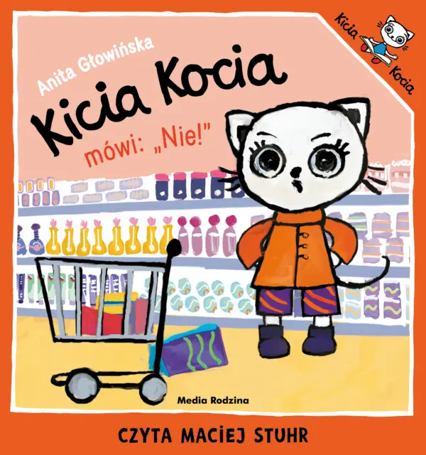 Kicia Kocia mówi: NIE! — okładka audiobooka