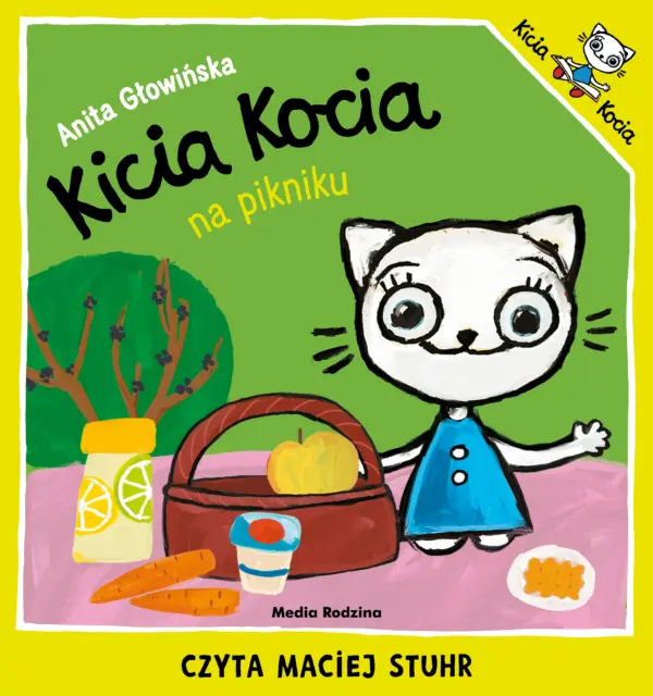 Kicia Kocia na pikniku — okładka audiobooka