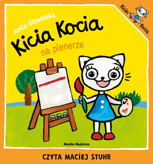 Kicia Kocia na plenerze — okładka audiobooka