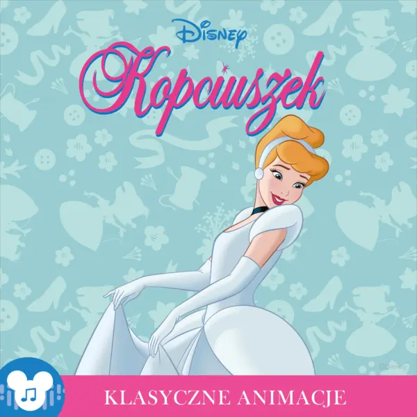 Kopciuszek — okładka audiobooka
