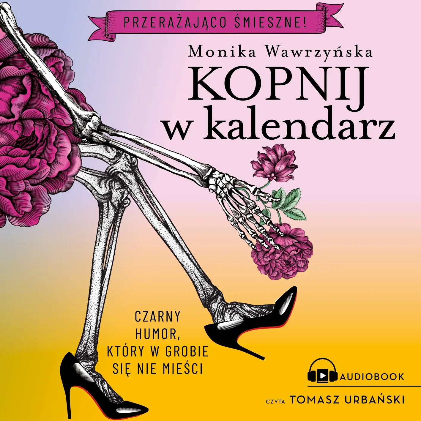 Kopnij w kalendarz — okładka audiobooka