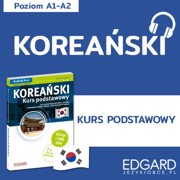 Koreański. Kurs podstawowy — okładka audiobooka