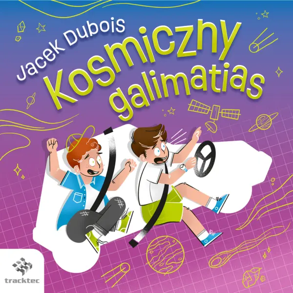 Kosmiczny galimatias — okładka audiobooka