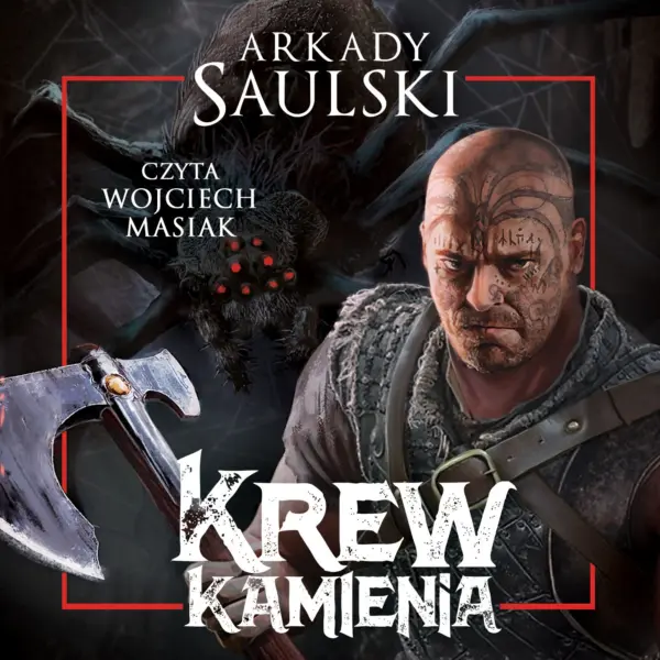 Krew kamienia — okładka audiobooka